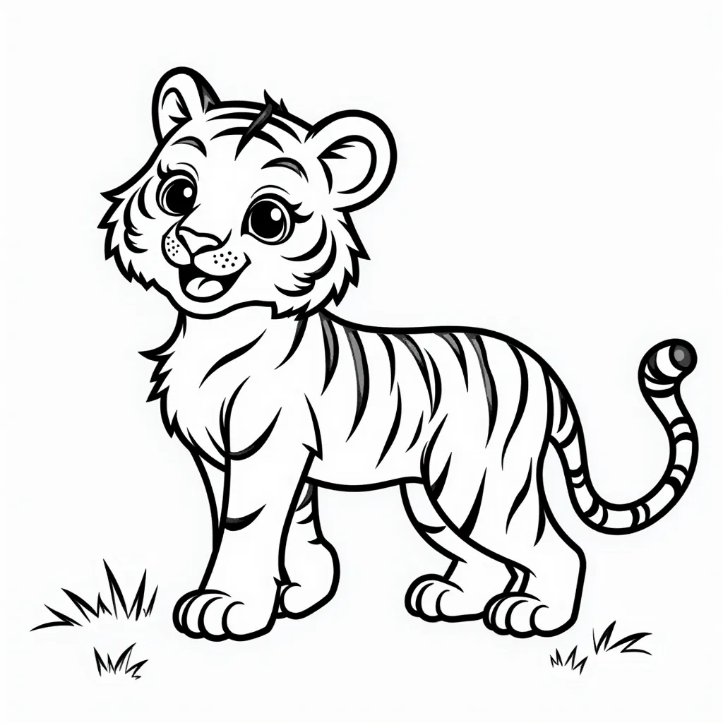 tiger coloring pages