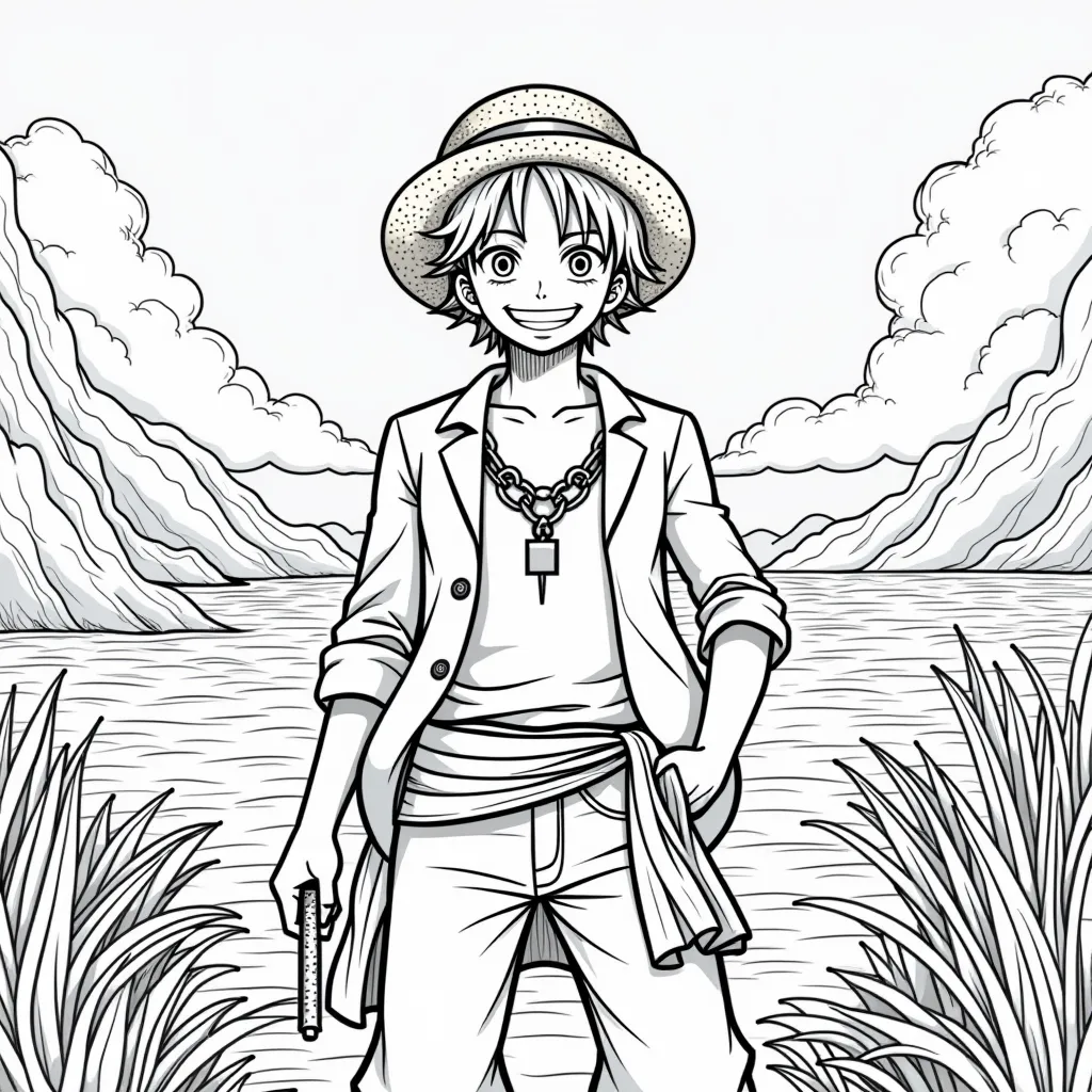 海贼王 coloring pages