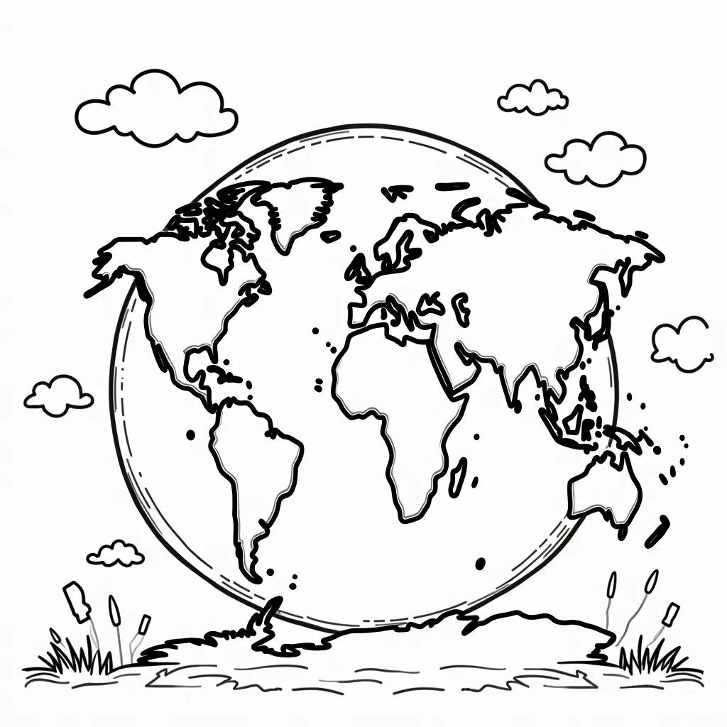 The World as a Reference Answer coloring pages