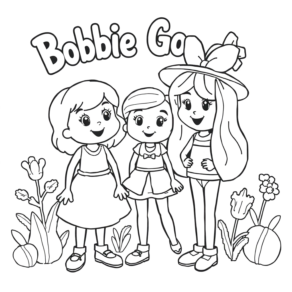 Bobbie Goods صفحات التلوين