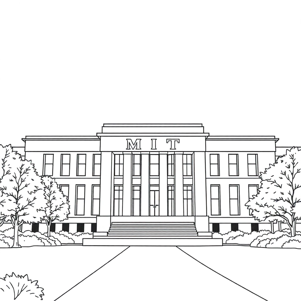Massachusetts Institute of Technology MIT صفحات التلوين