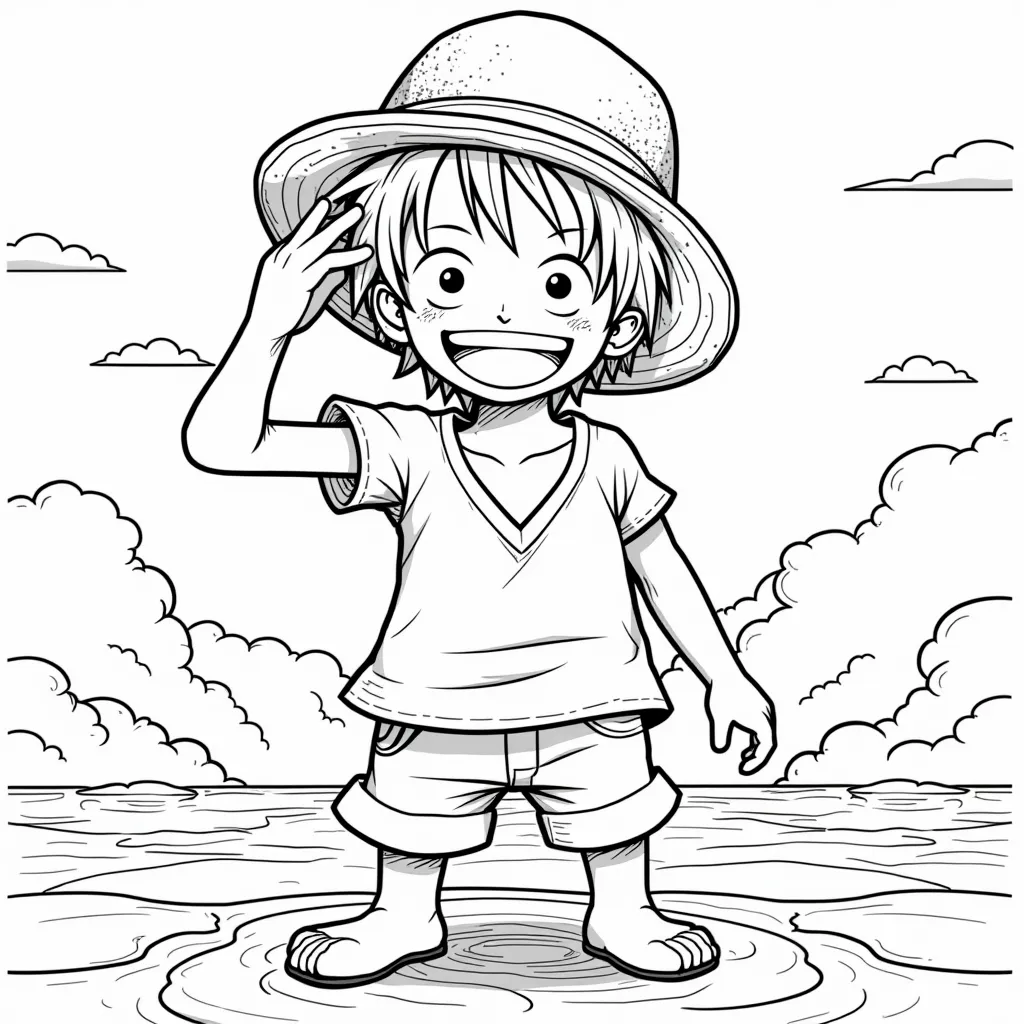 海贼王 coloring pages