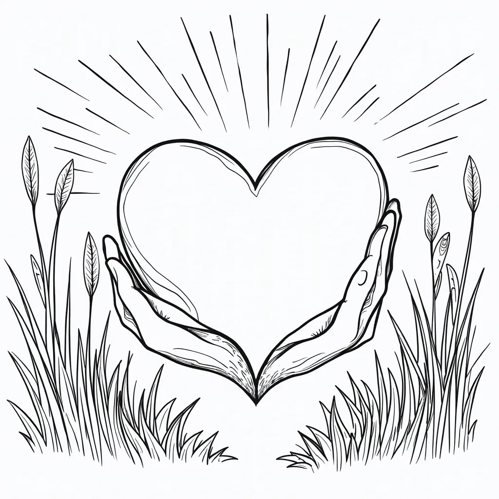 hope open coloring pages