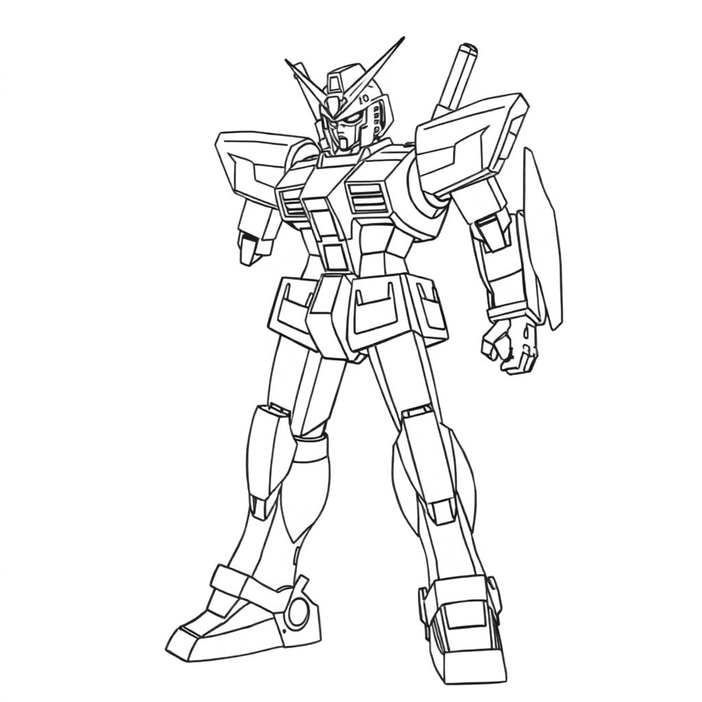 Gundam صفحات التلوين