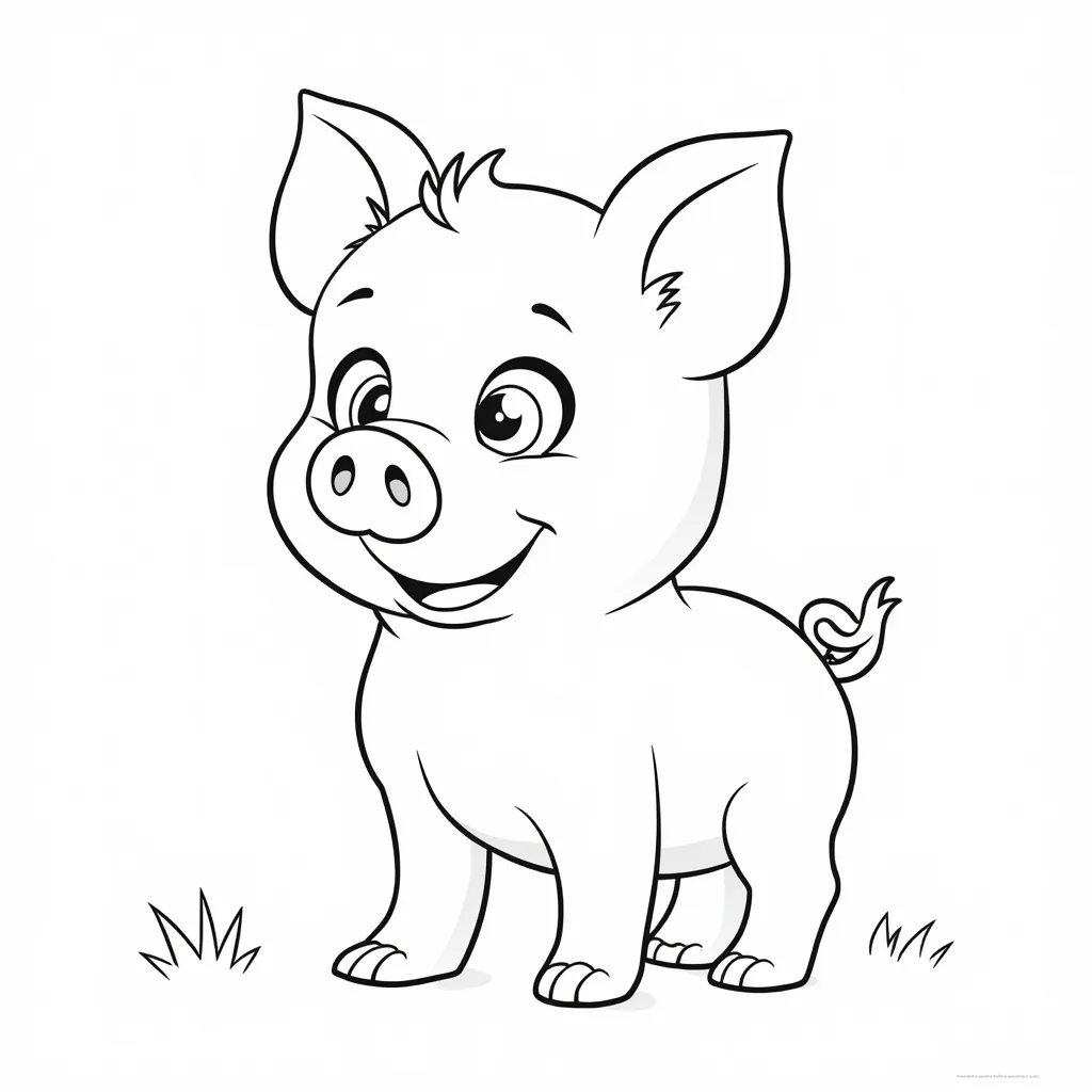 pigyy coloring pages