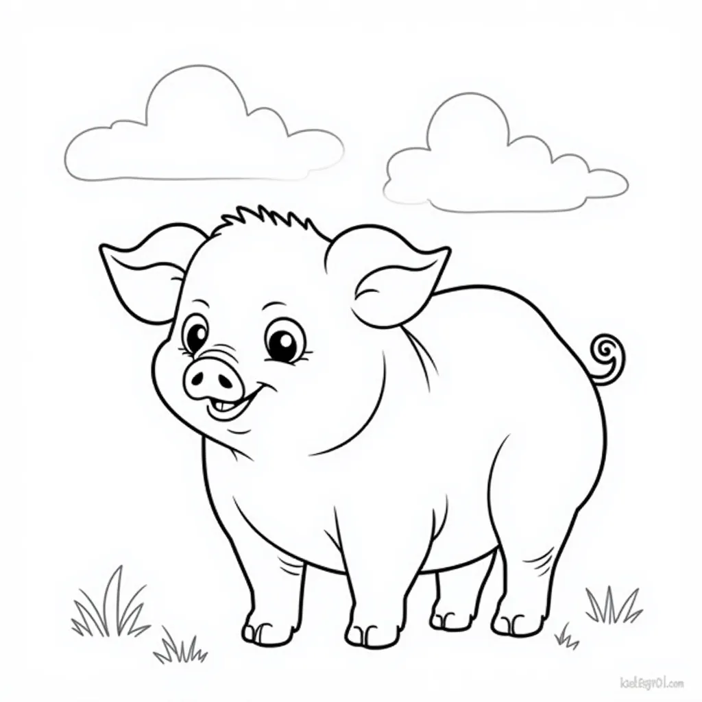 piggy coloring pages