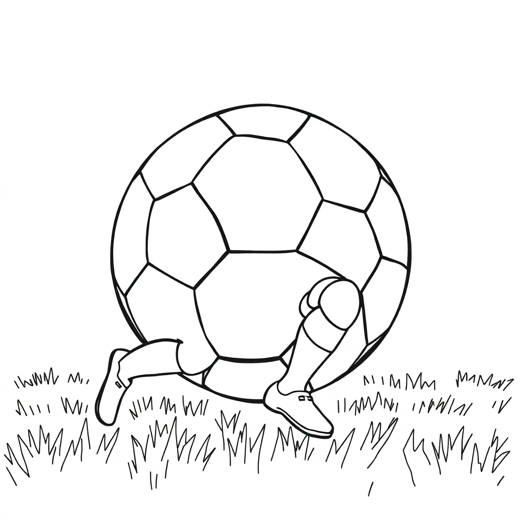 football صفحات التلوين