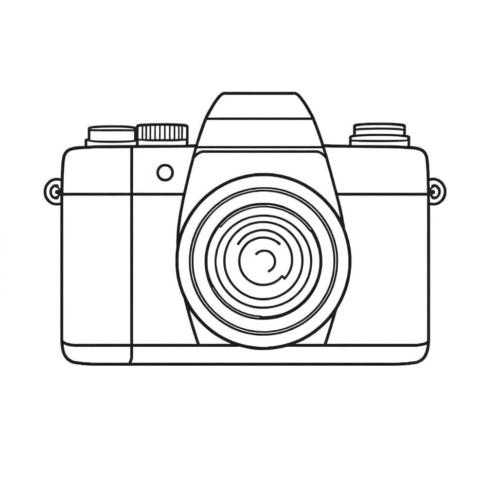 相机 صفحات التلوين