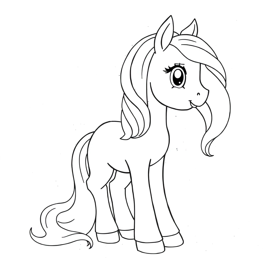 Pony صفحات التلوين