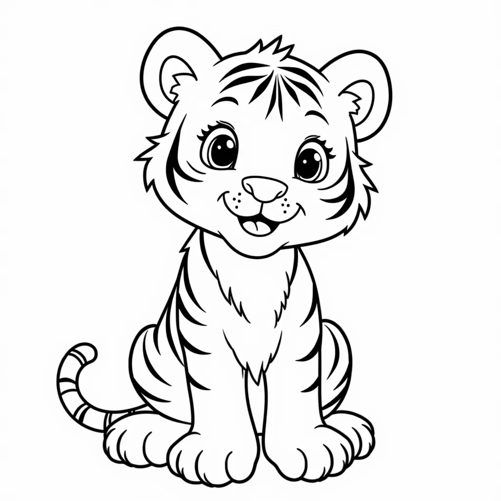 tiger coloring pages