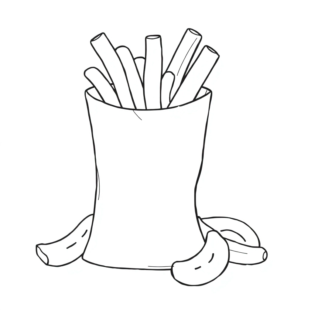 chips صفحات التلوين
