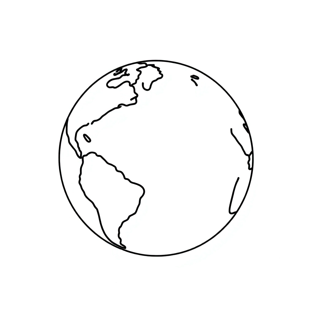 earth صفحات التلوين