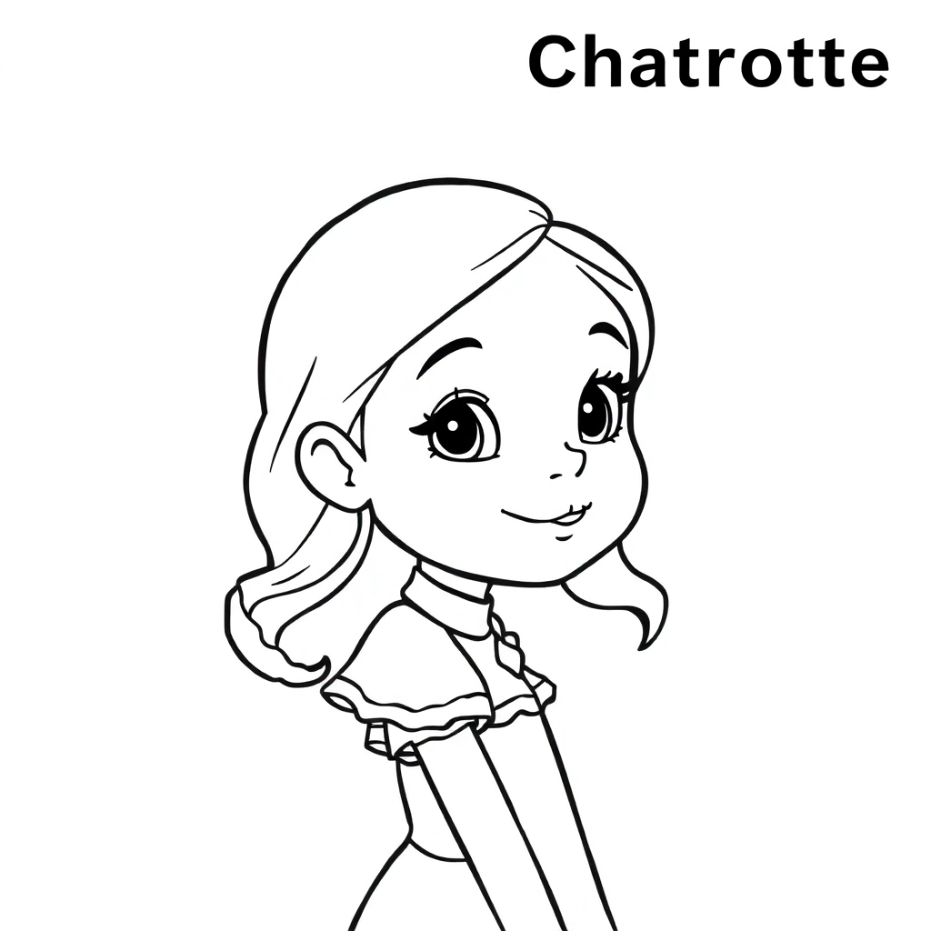 charlotte صفحات التلوين