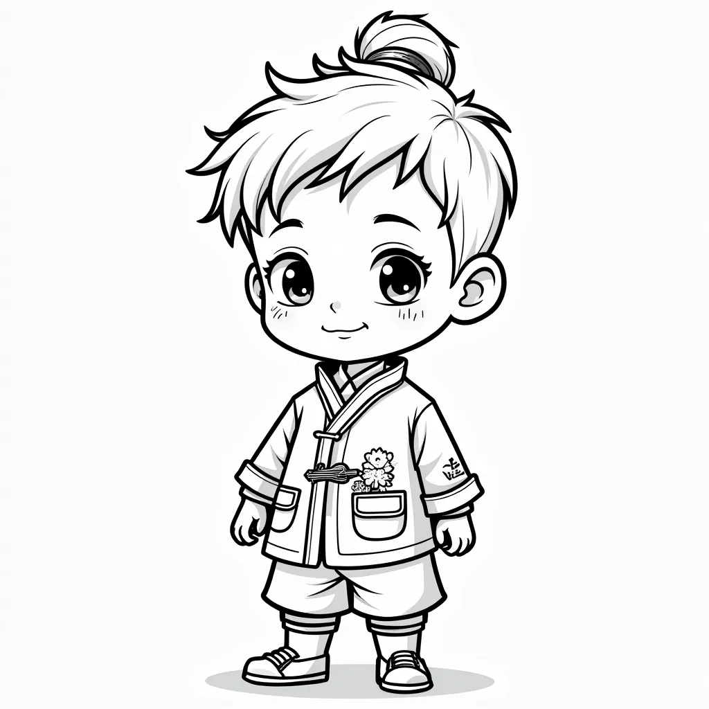 酷酷的的陕北男孩 coloring pages