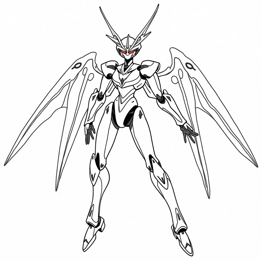 Neon Genesis Evangelion coloring pages