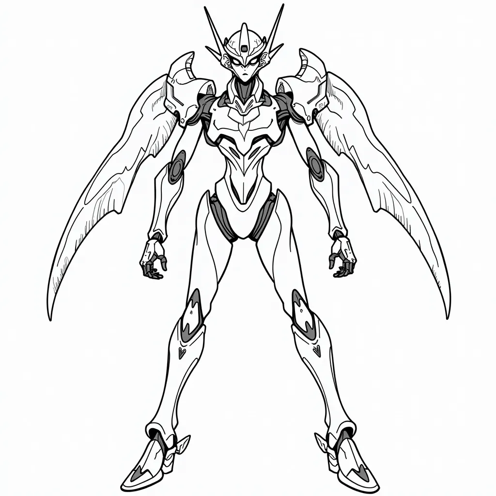 Neon Genesis Evangelion coloring pages