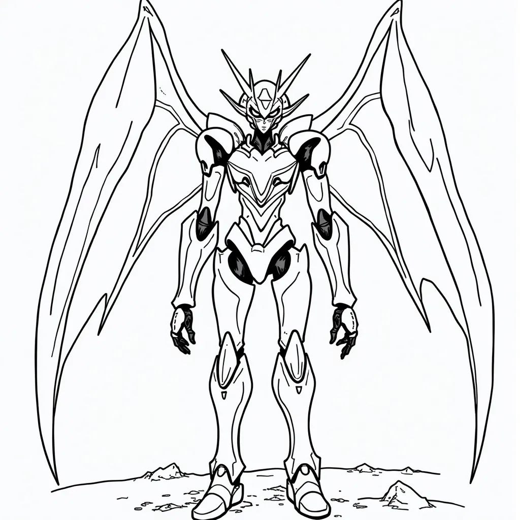 Neon Genesis Evangelion coloring pages