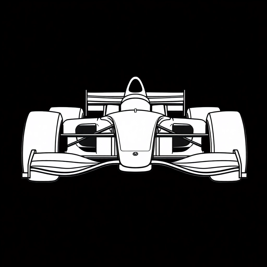 formula one صفحات التلوين