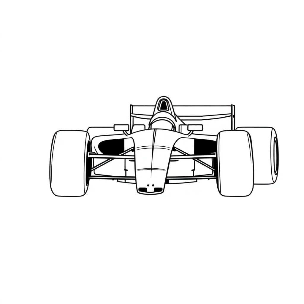 formula one صفحات التلوين