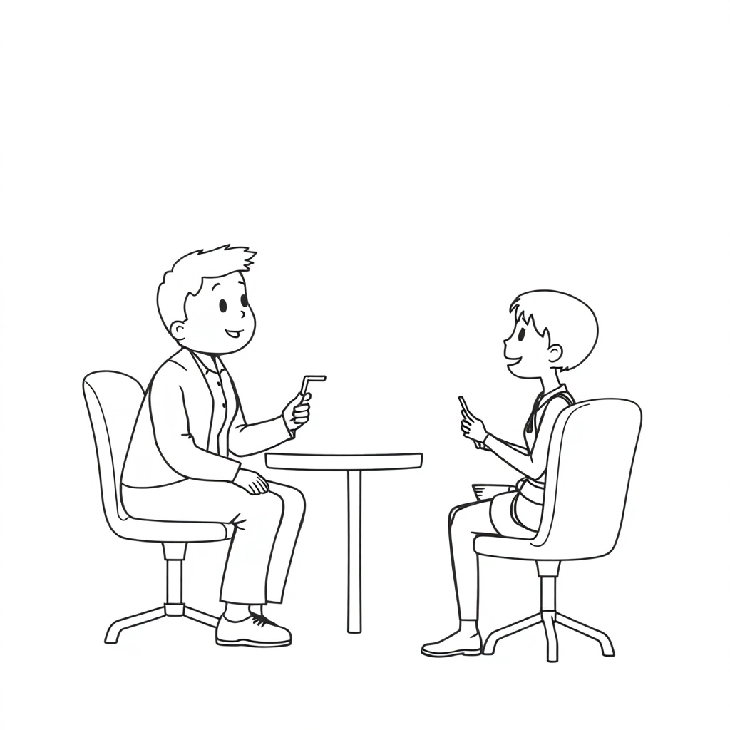 面试 صفحات التلوين