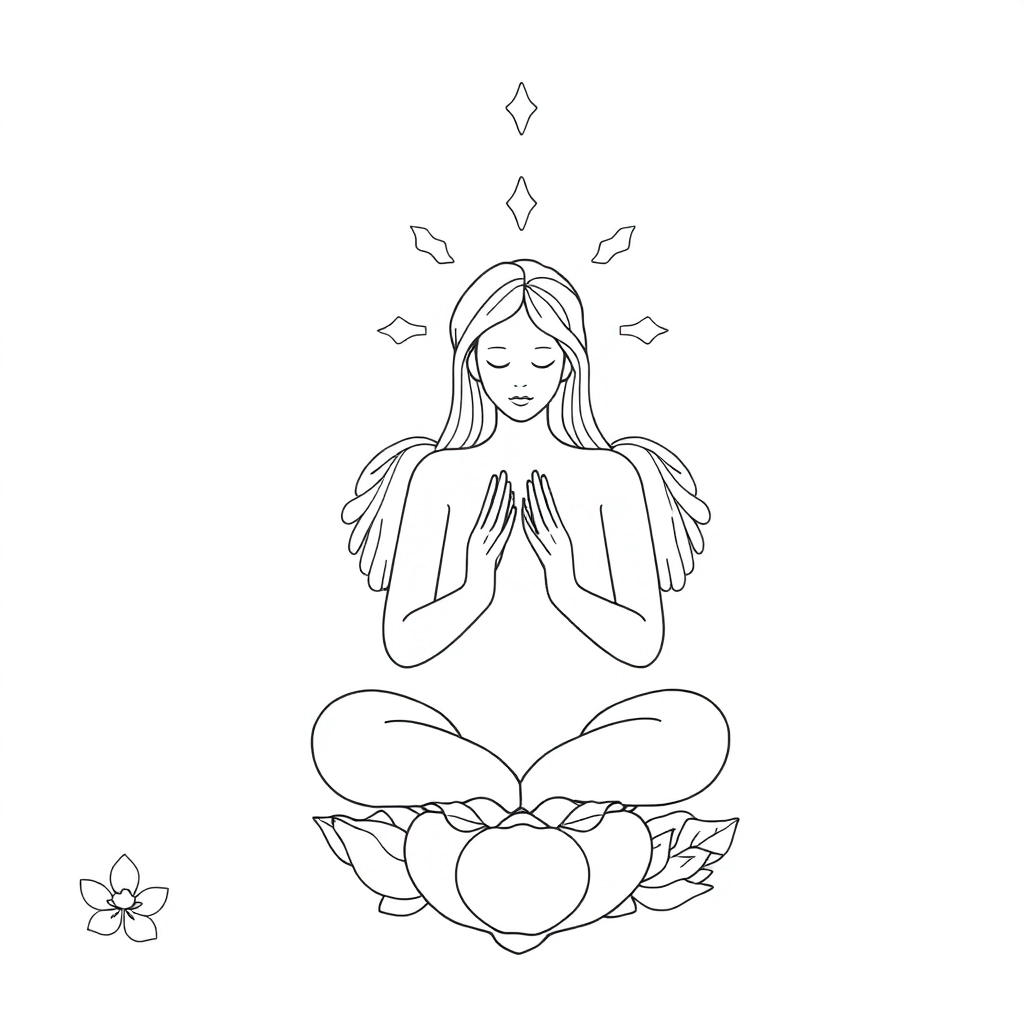 Healing power poster making  صفحات التلوين