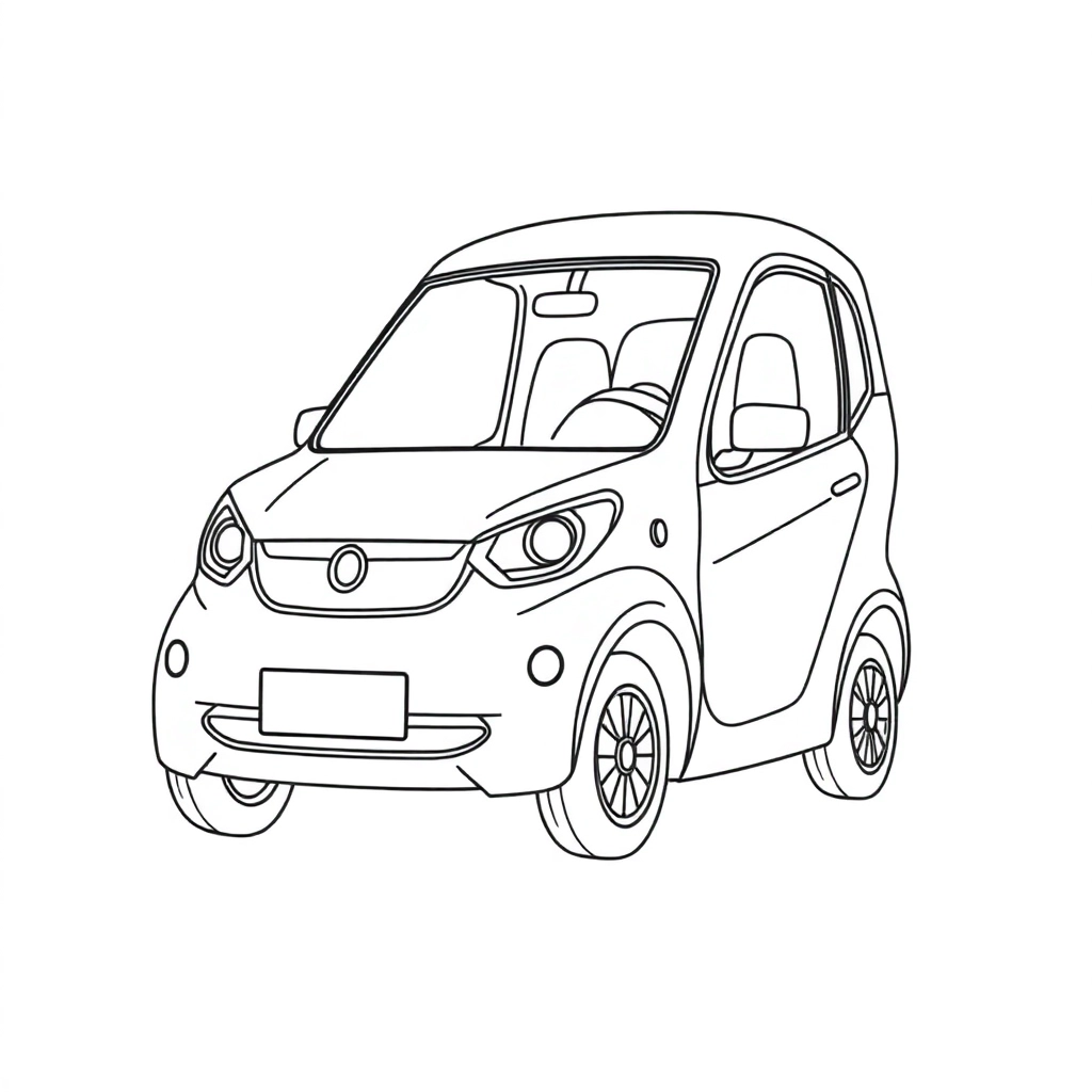 電動車 صفحات التلوين