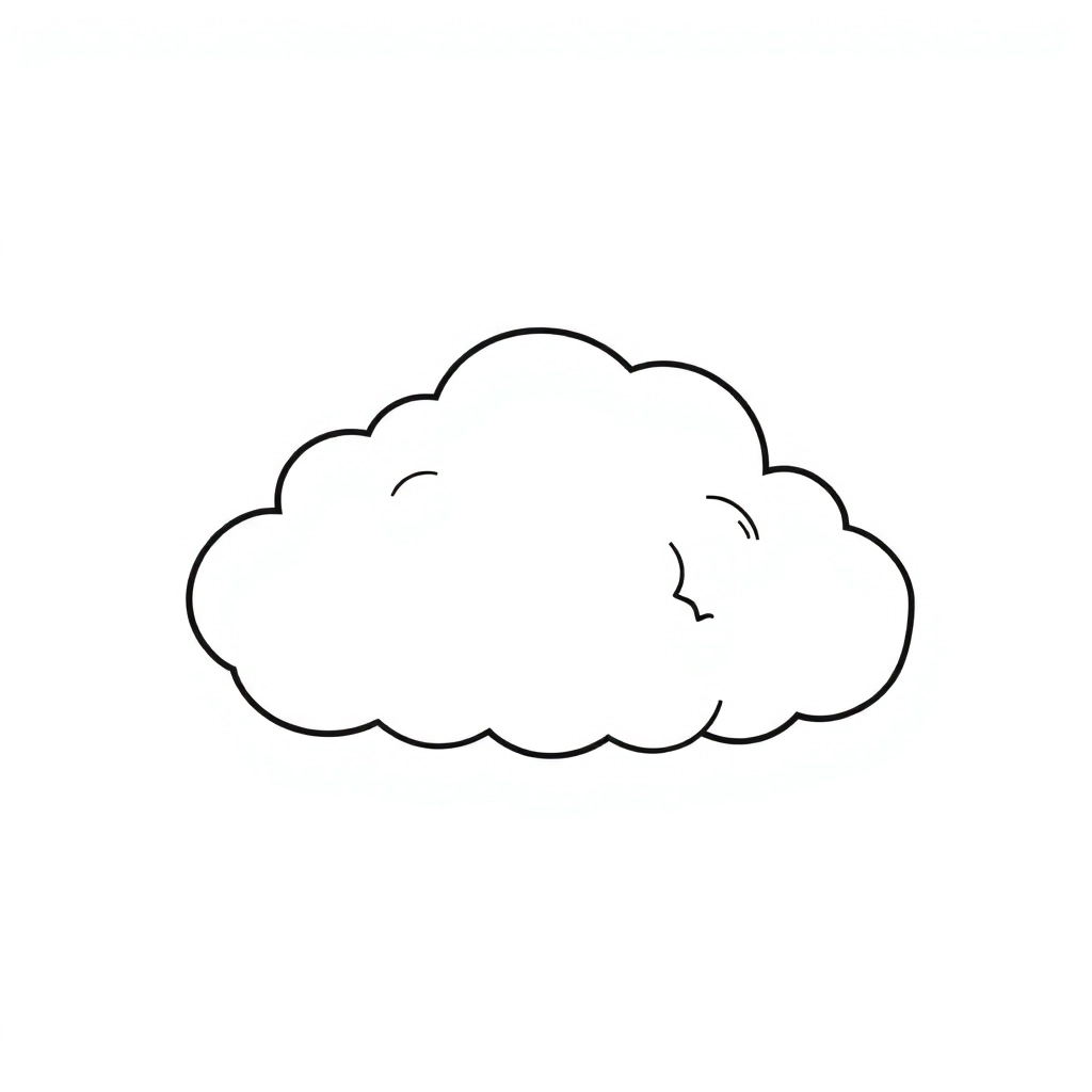 cloud صفحات التلوين