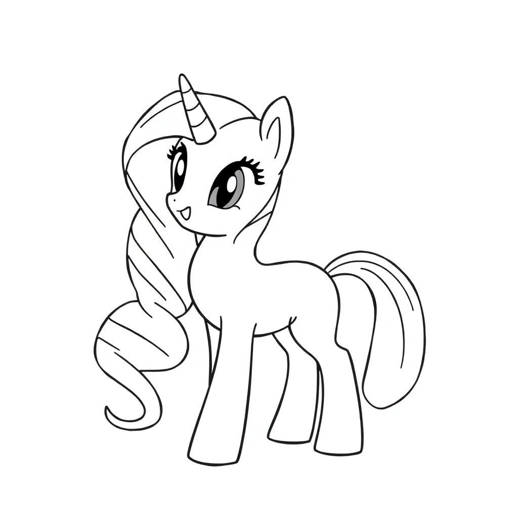 Twilight Sparkle صفحات التلوين