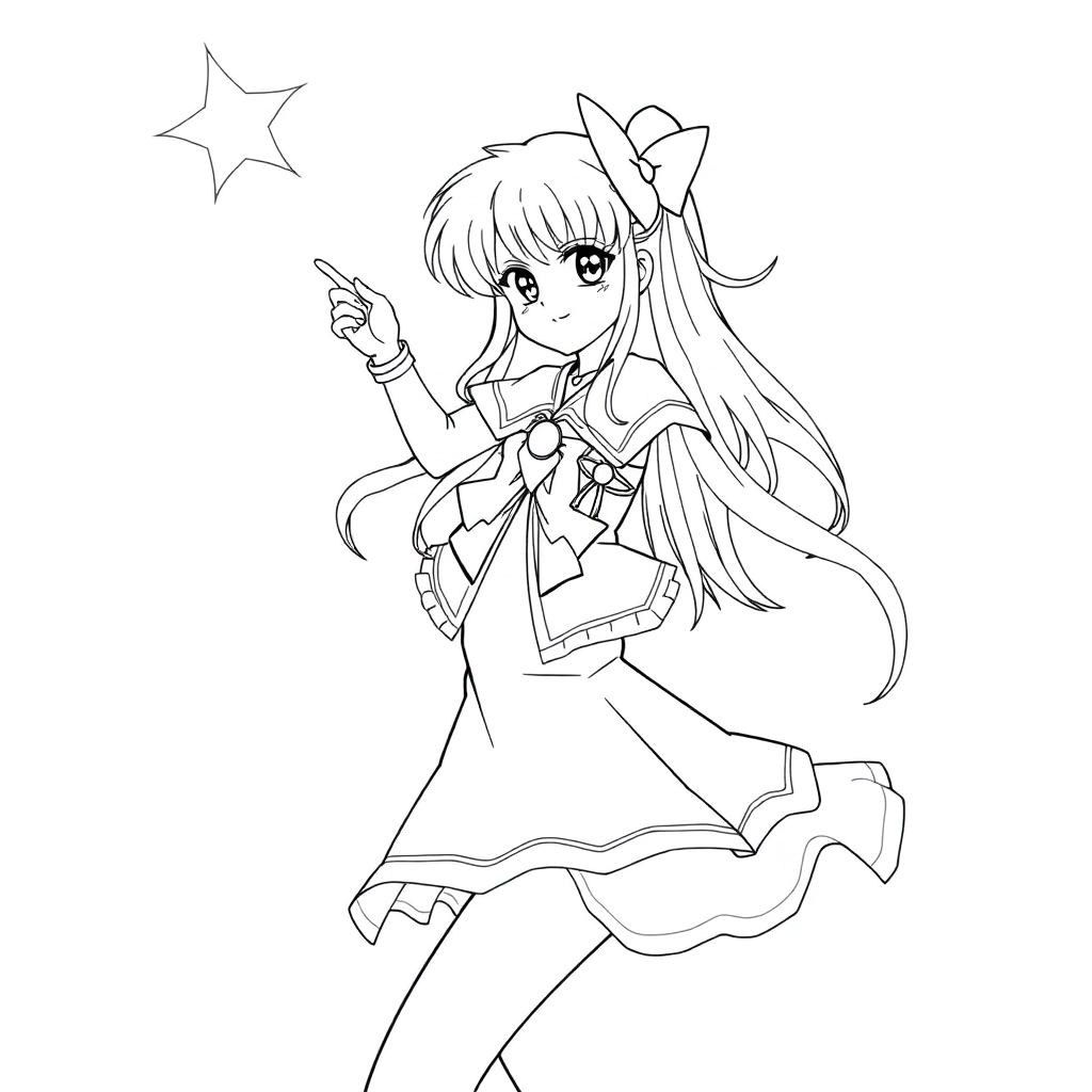 魔法少女奈叶 صفحات التلوين