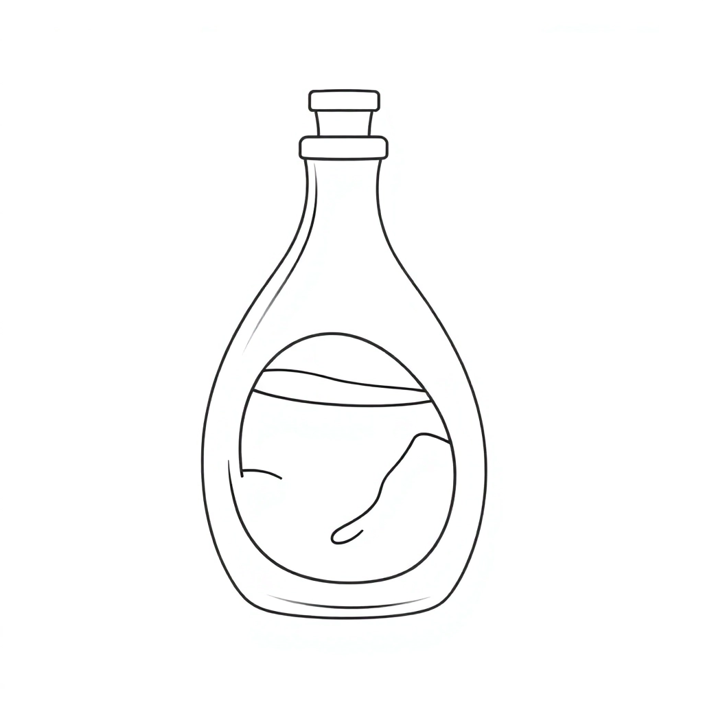 机油瓶 صفحات التلوين