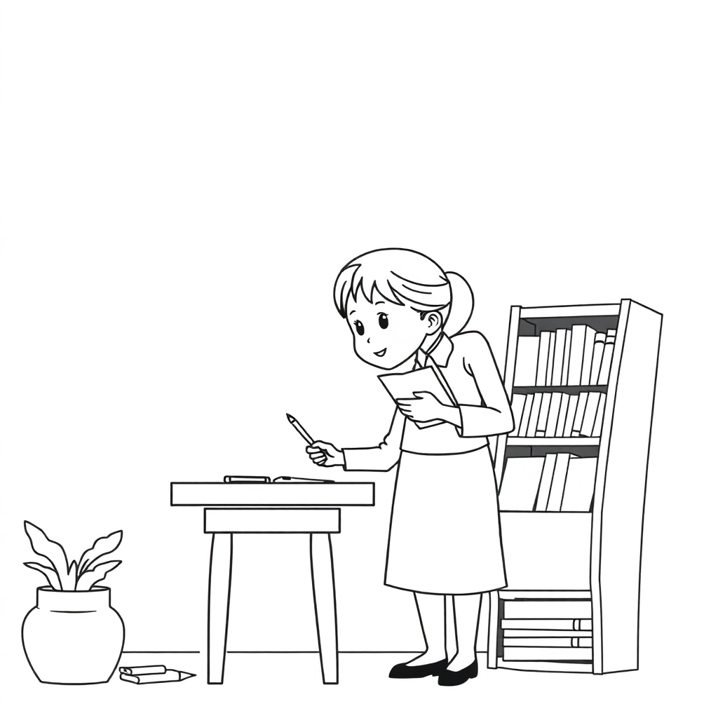 teacher صفحات التلوين