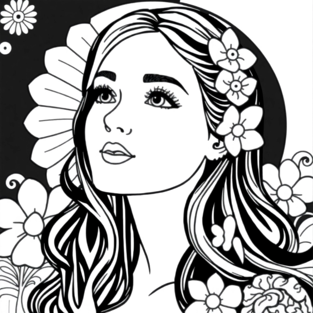 beauty Coloring Pages