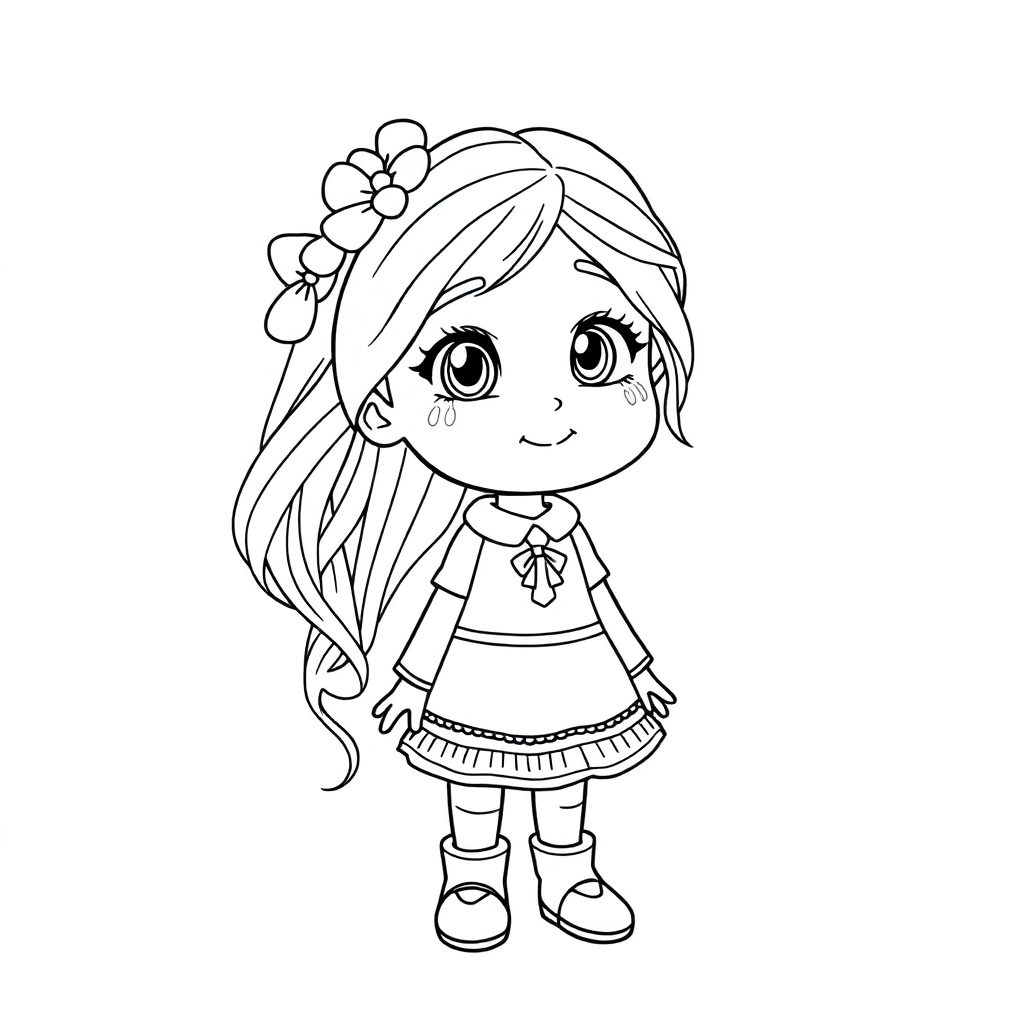 رسوم متحركة لنازها برسمه الخاص