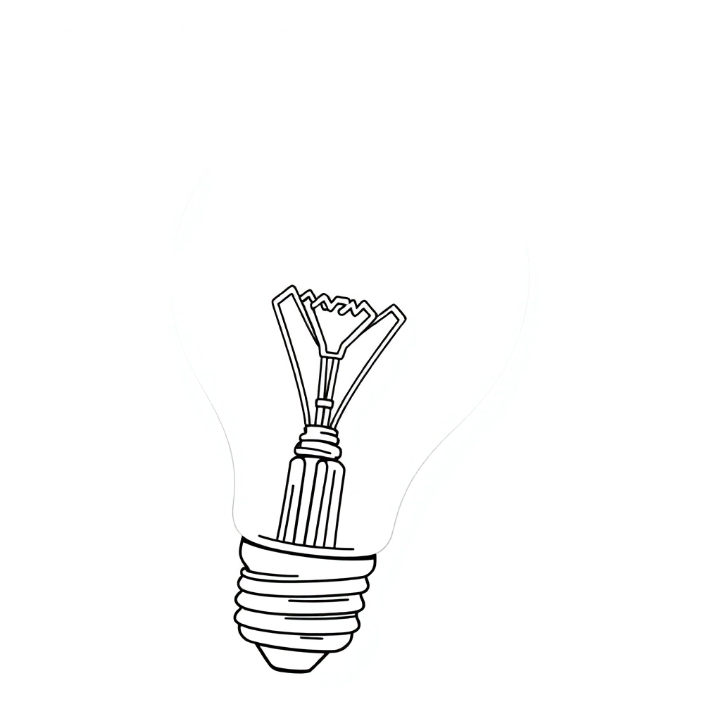 short bulb electric صفحات التلوين
