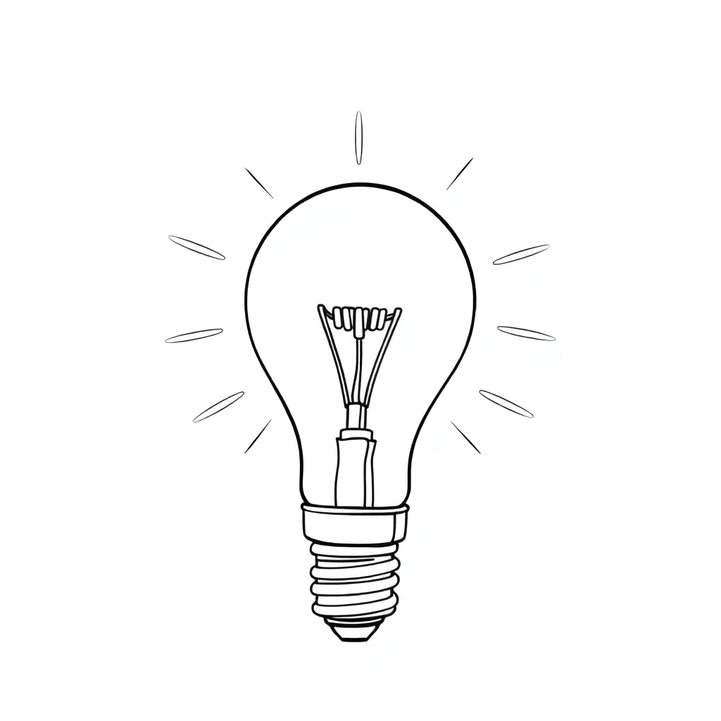 a bulb electric صفحات التلوين
