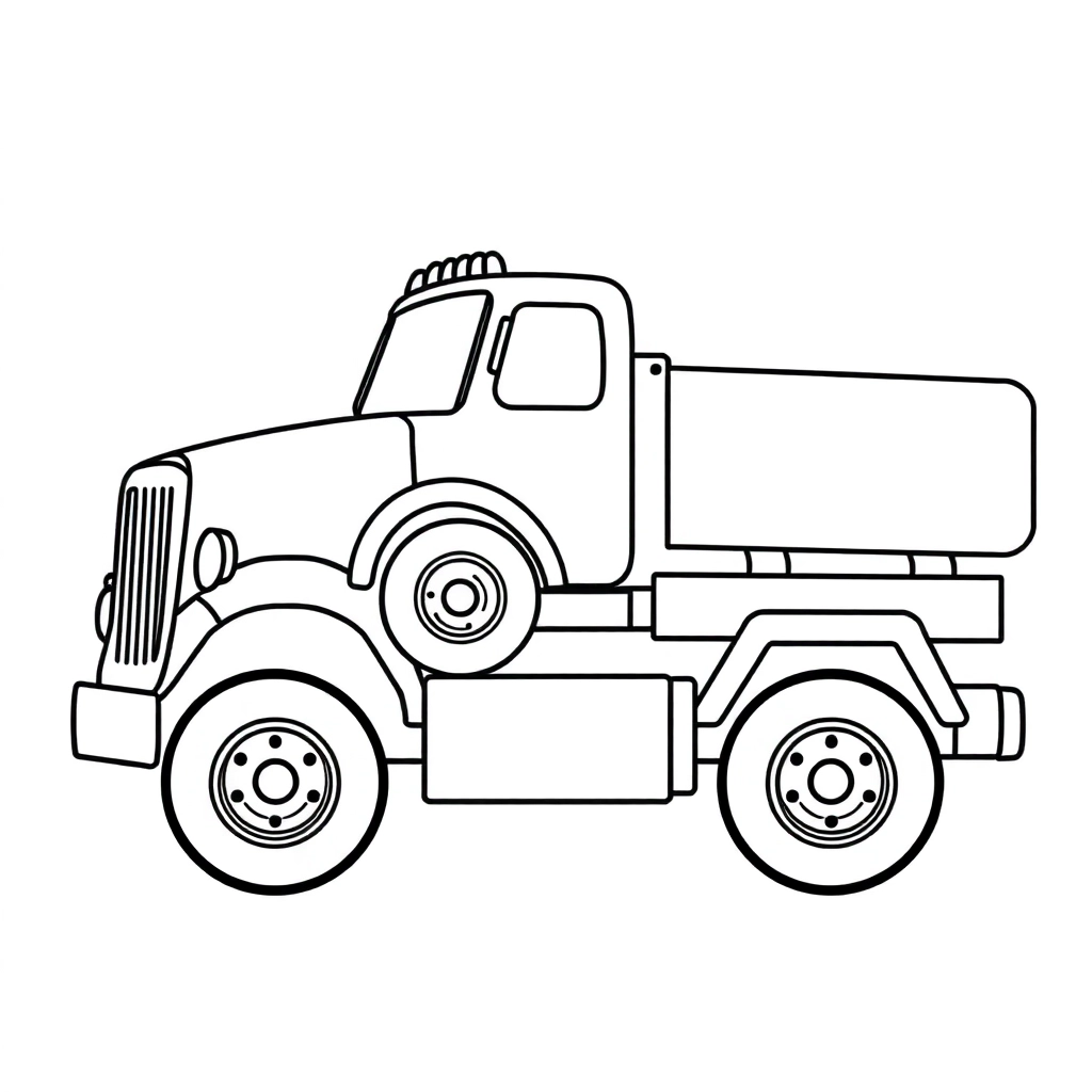 卡车 صفحات التلوين