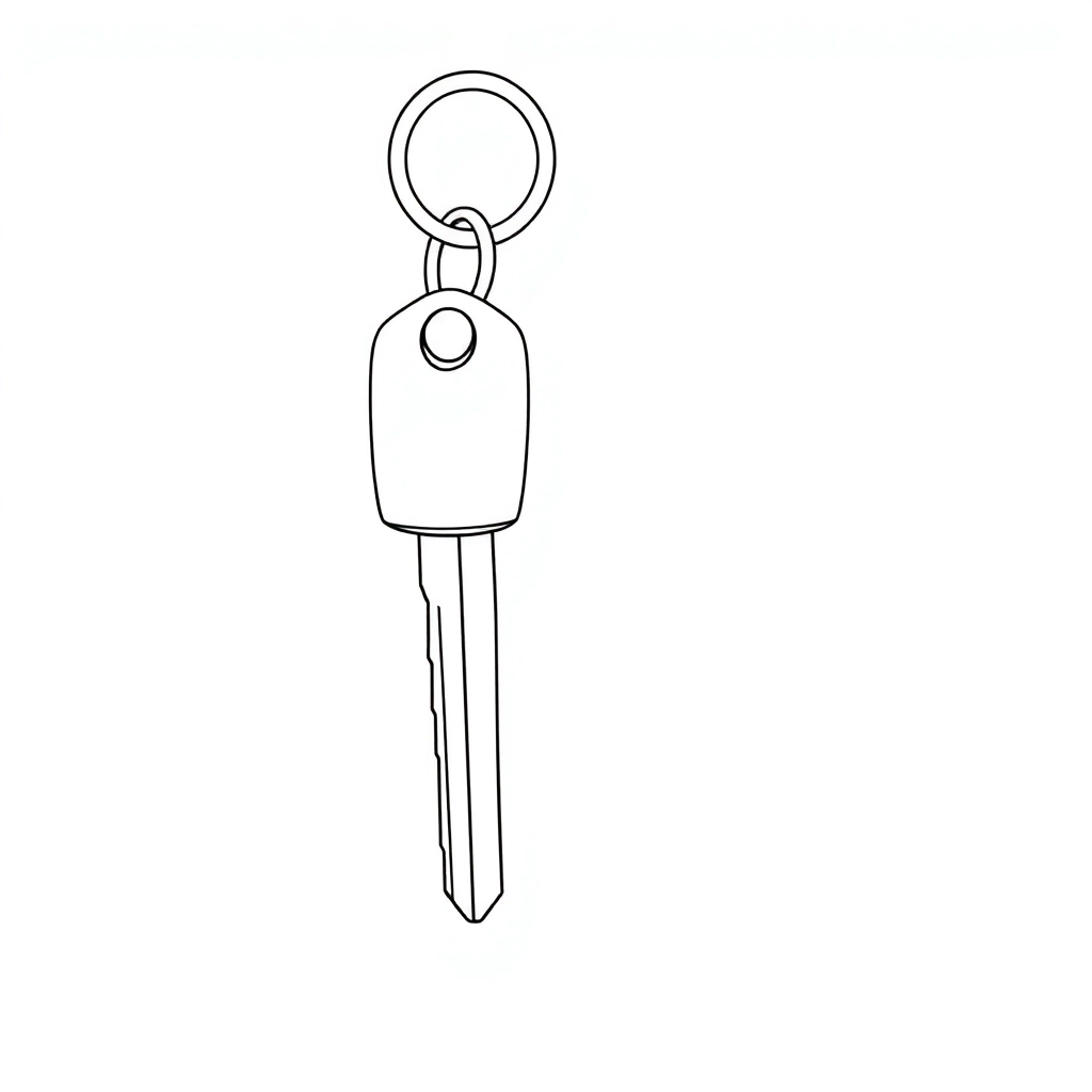 key holder صفحات التلوين