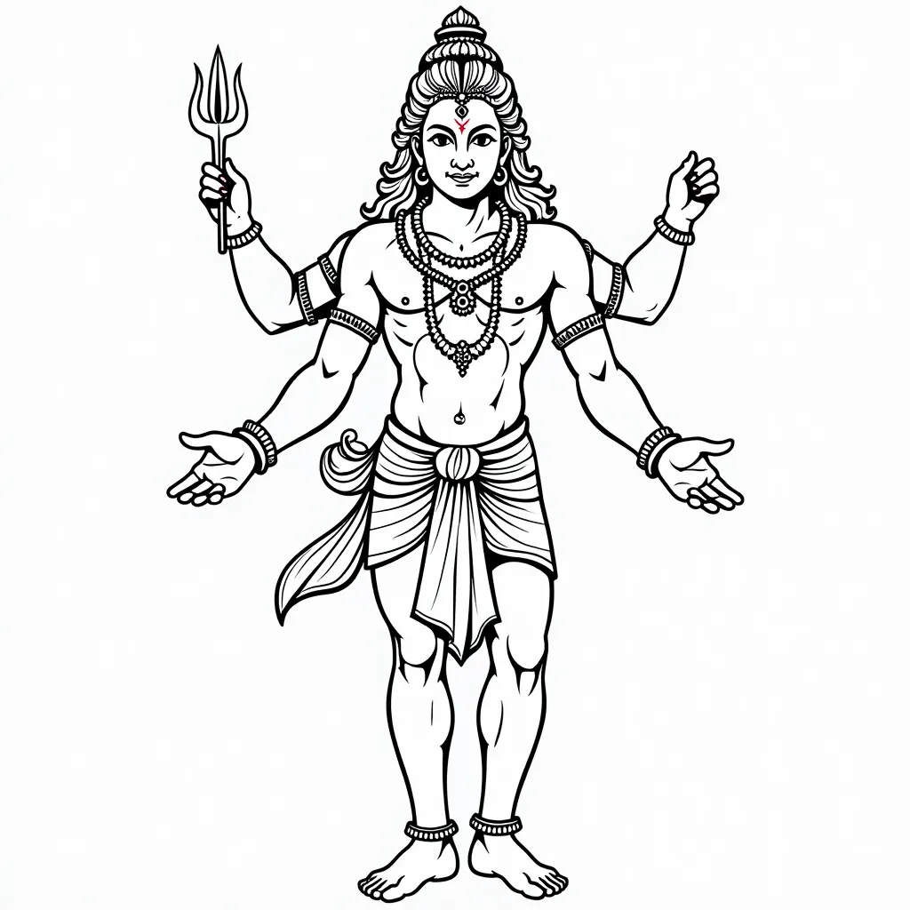 hanuman coloring pages