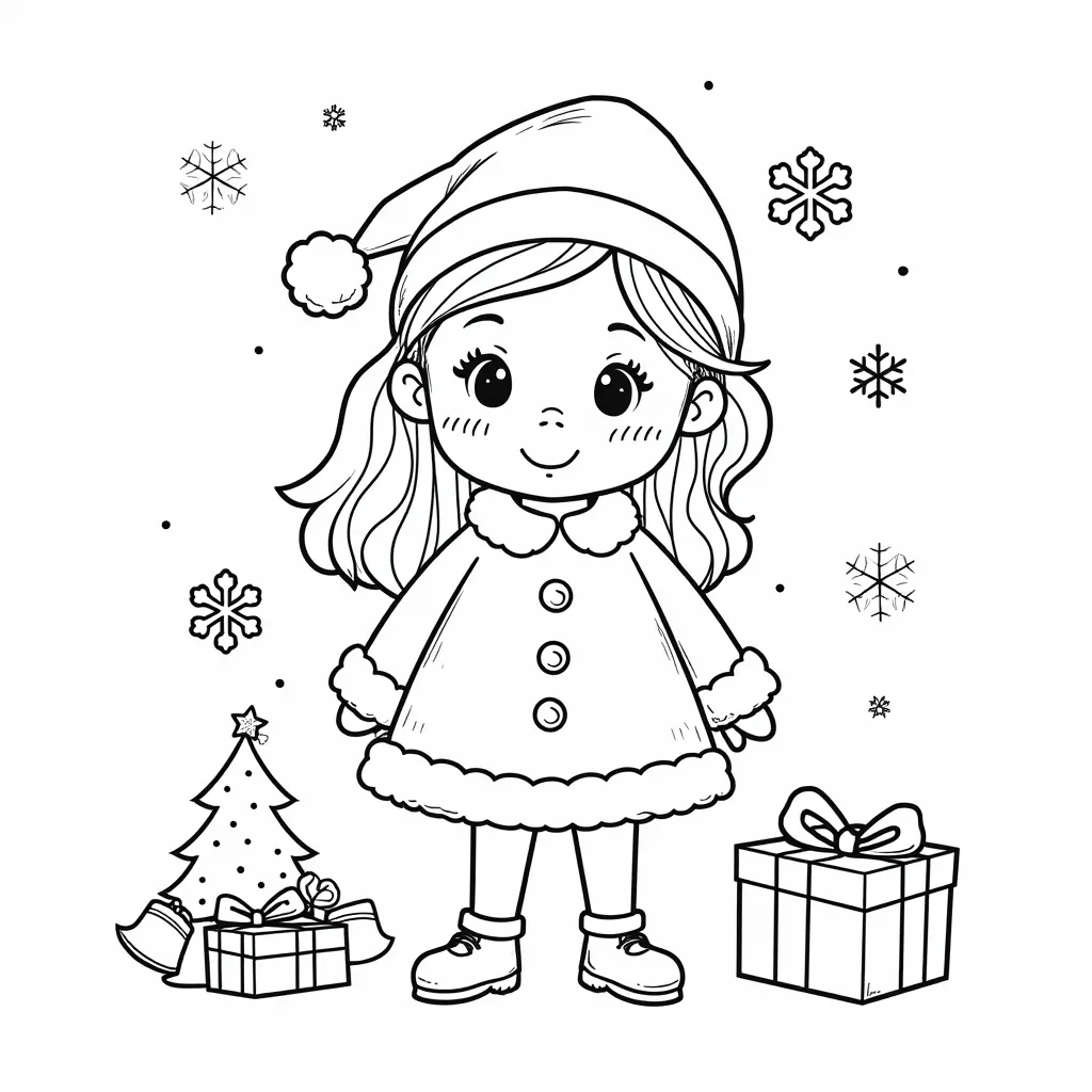 girl coloring pages