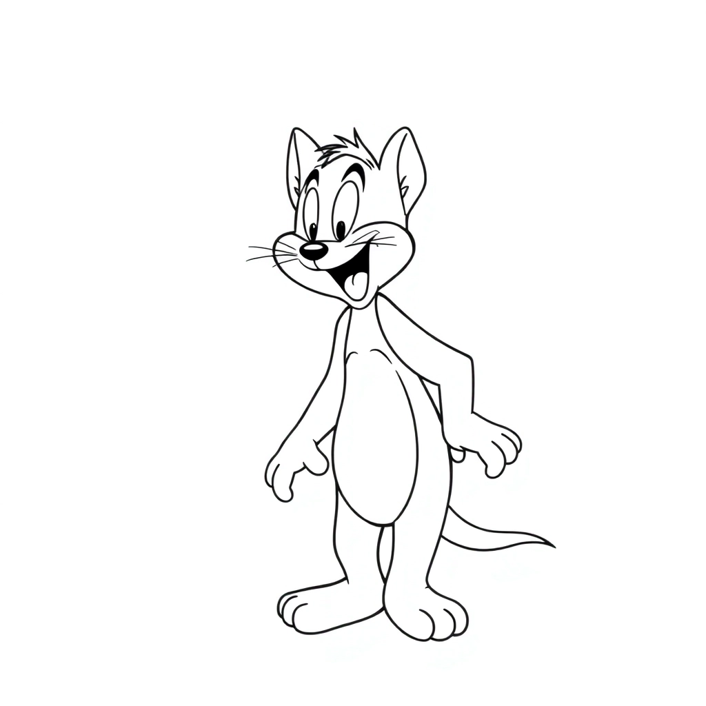 Jerry صفحات التلوين