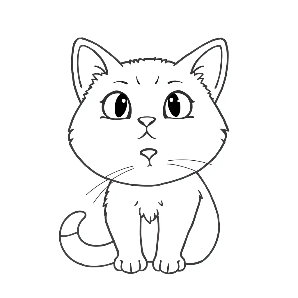 猫 صفحات التلوين