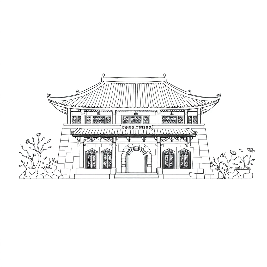 巢湖博物馆 صفحات التلوين