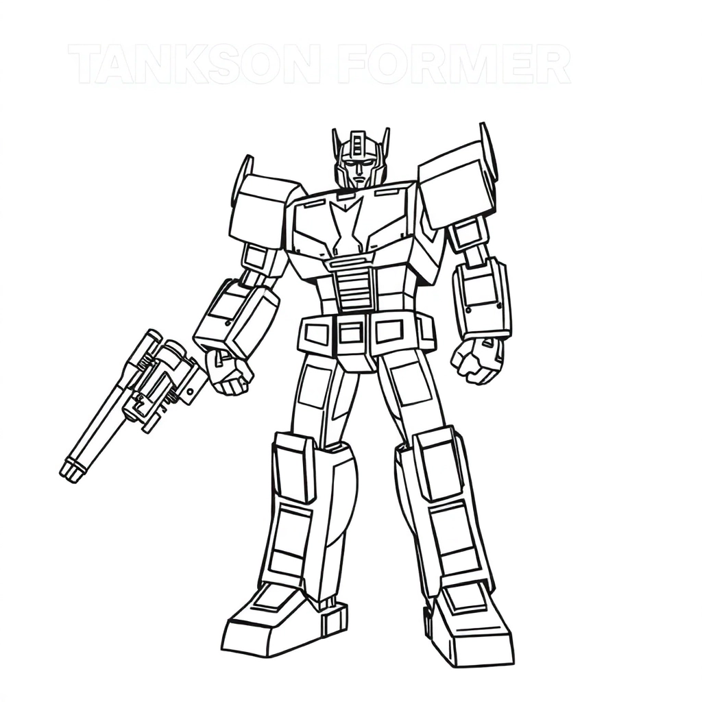 Transformers صفحات التلوين