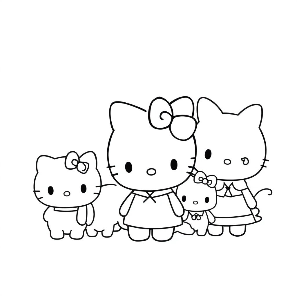 Sanrio صفحات التلوين