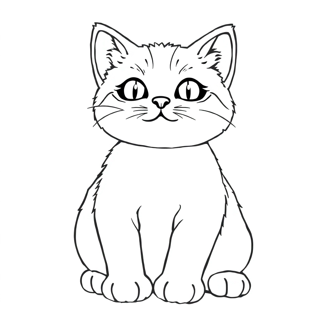 猫 صفحات التلوين