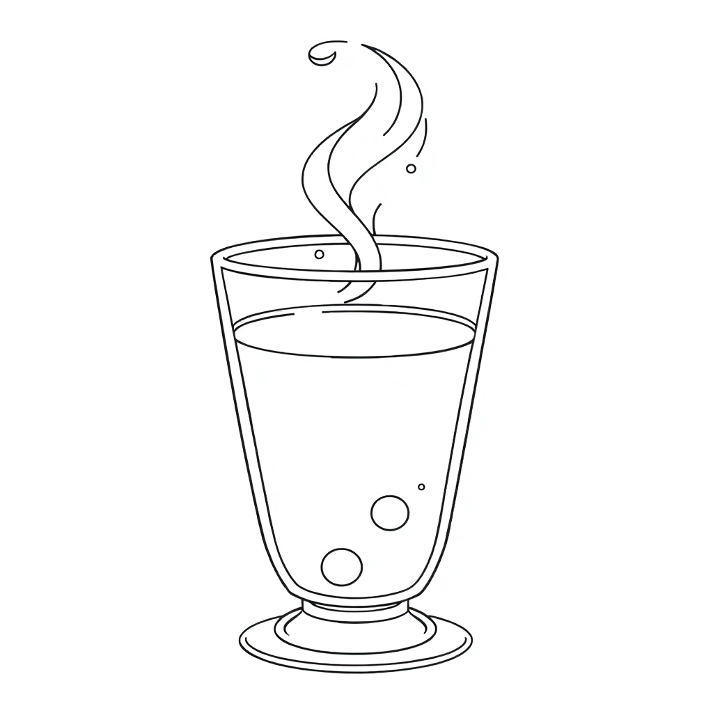 coffee tea صفحات التلوين