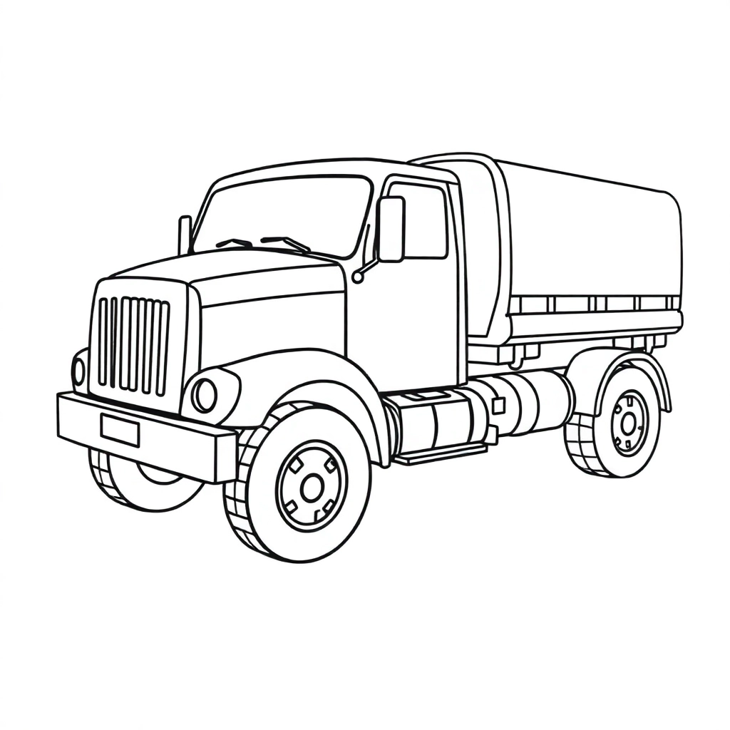 卡车 صفحات التلوين