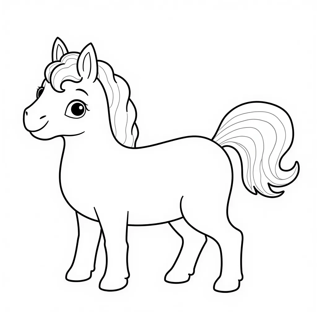 unicom coloring pages