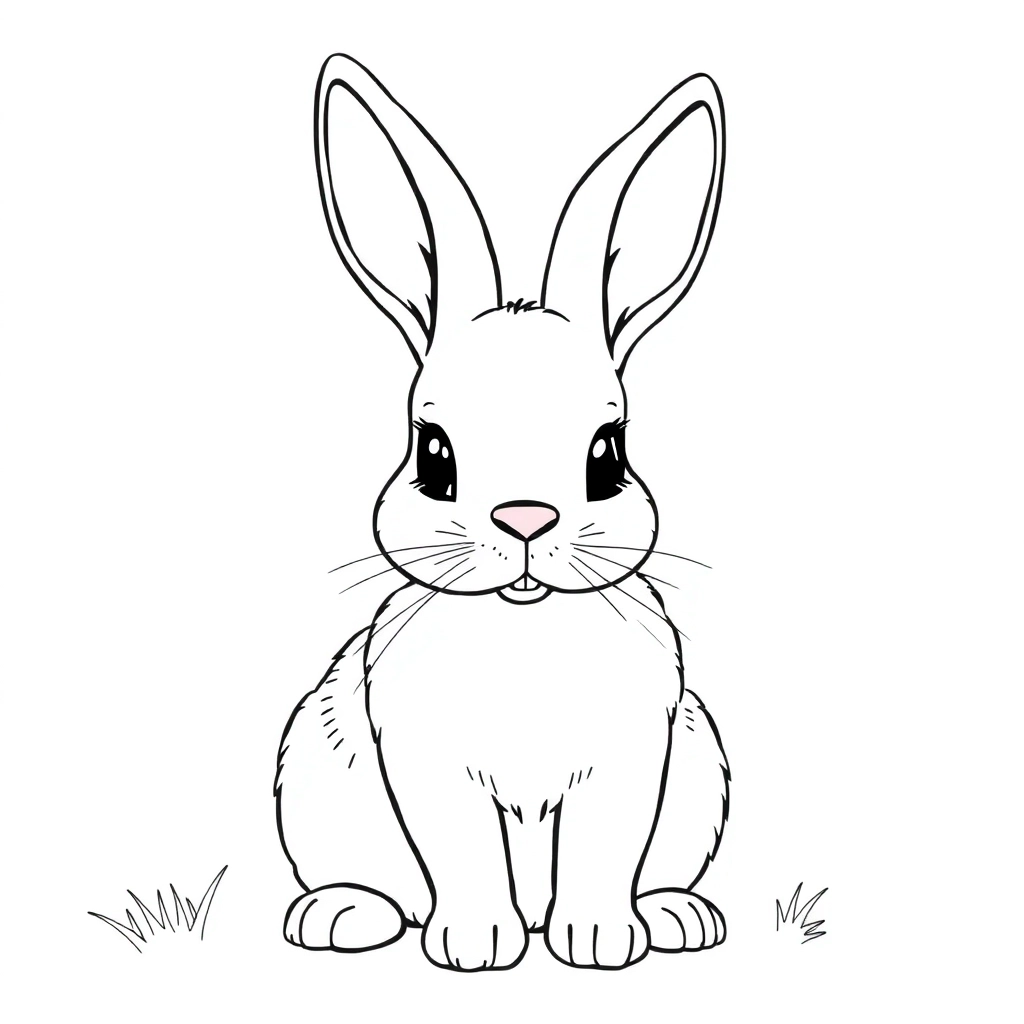 rabbit صفحات التلوين