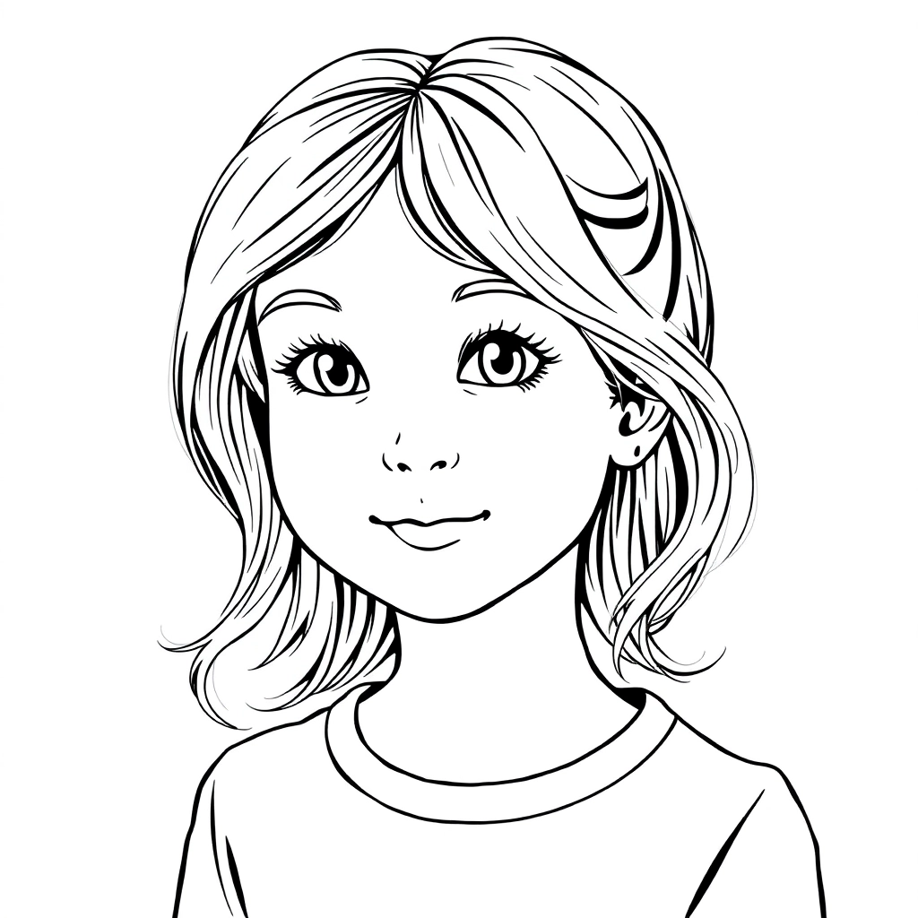 美女 صفحات التلوين